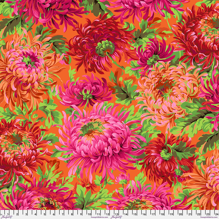 Kaffe Fassett Fabrics - Shaggy - Red From FreeSpirit Fabrics