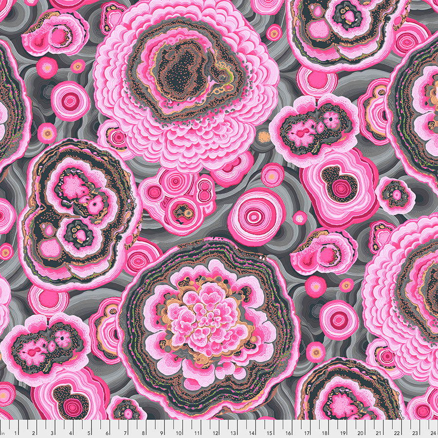 Kaffe Fassett Fabrics - Agate - Pink From FreeSpirit Fabrics