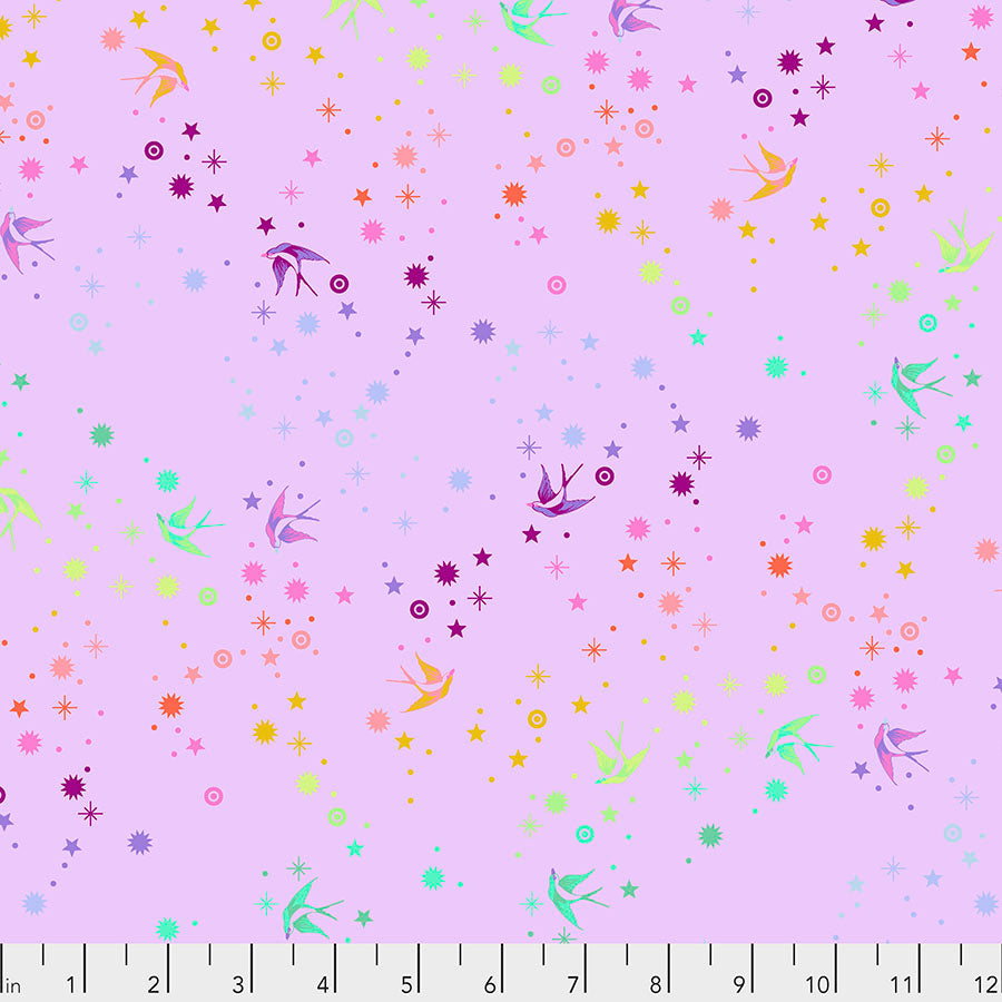 Tula Pink Lavender Fairy Dust from True Colors Collection