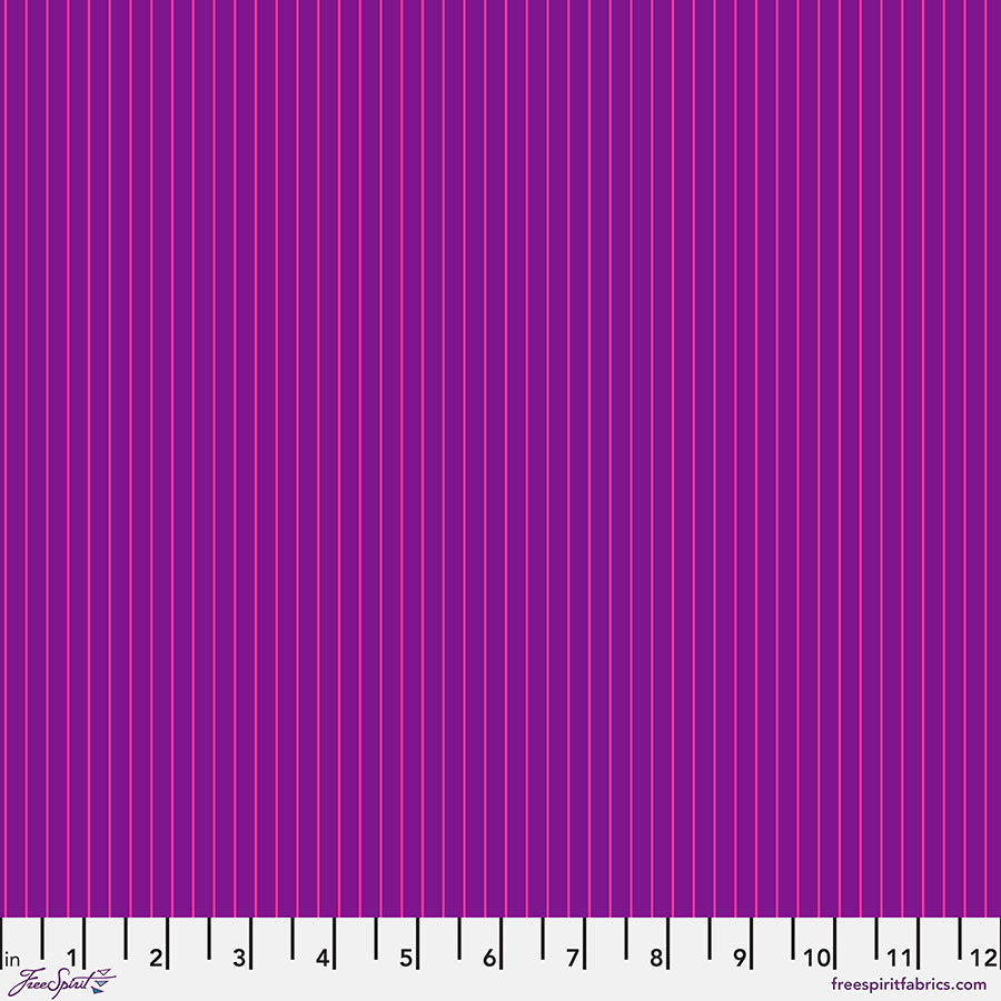 Tula Pink Aster Tiny Stripes from True Colors Collection
