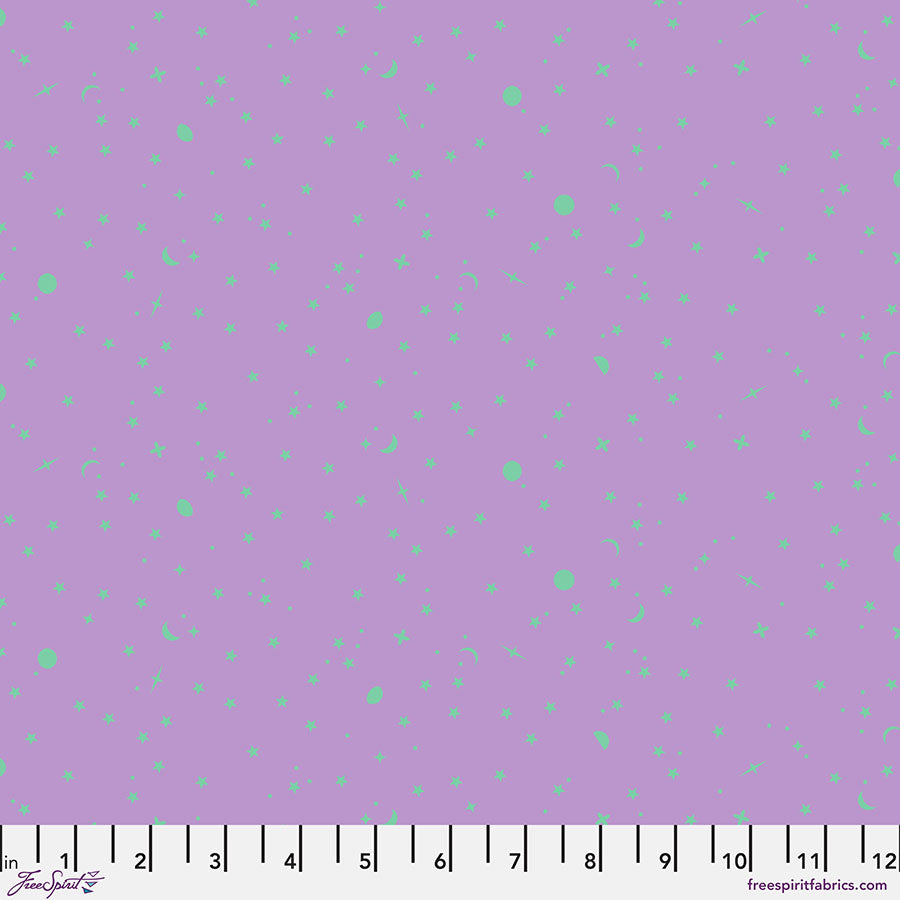 Tula Pink Frozen Berry Space Sprinkles from True Colors Collection