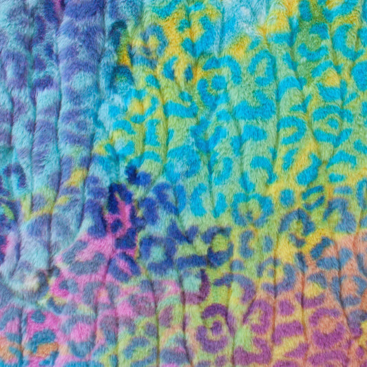 Minky -Lux Snuggle Party Animal Four Seasons PASTEL From EZ Fabric