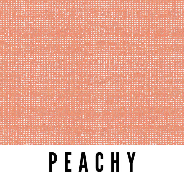 Peachy 58" Wide Laminated Cotton Fabric from Splash Fabrics by the Half Yard