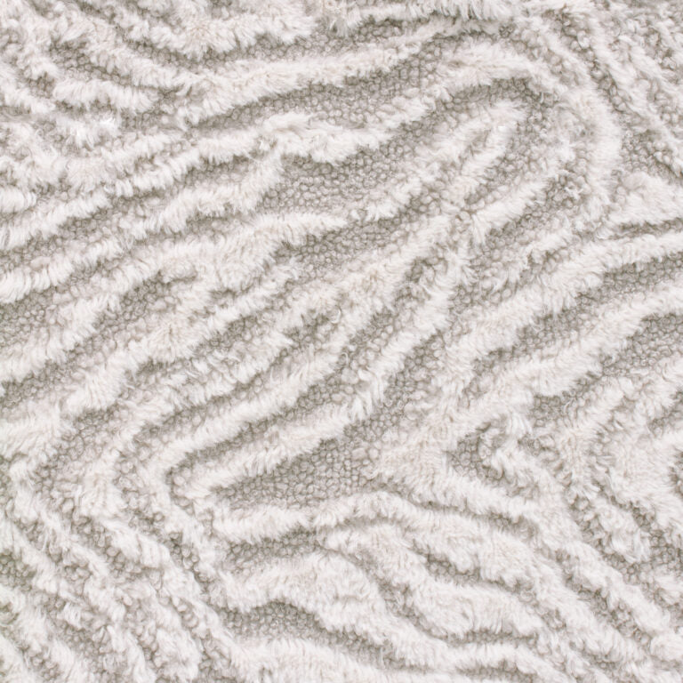 Minky -DISCONTINUED-Lux Snuggle Tiger Boucle MOONSTONE From EZ Fabric
