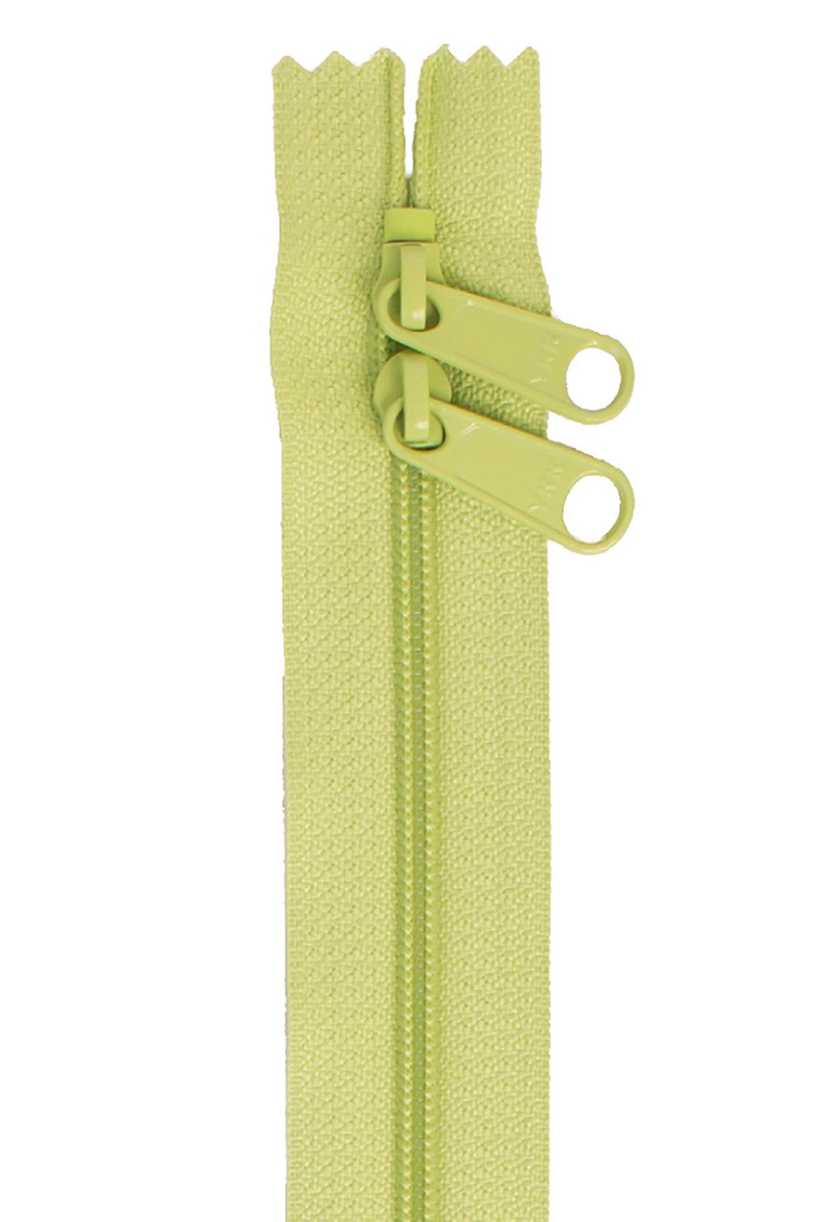 Chartreuse 30 Inch Handbag Zipper with Double Slide from ByAnnie