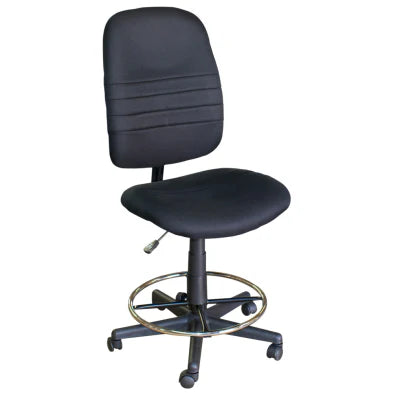 Black Deluxe DRAFTING Chair from Horn of America -