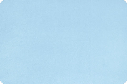 MINKY – 90” Extra Wide  C390 BABY BLUE Smooth Cuddle From Shannon Fabrics
