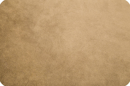 MINKY – 90” Extra Wide  C390 CAPPUCCINO Smooth Cuddle From Shannon Fabrics