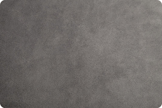 MINKY – 90” Extra Wide  C390 CHARCOAL Smooth Cuddle From Shannon Fabrics