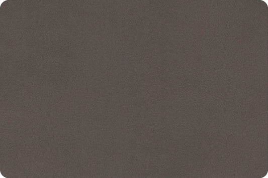 MINKY – 90” Extra Wide  C390 PEWTER Smooth Cuddle From Shannon Fabrics