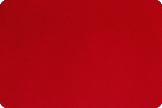 MINKY – 90” Extra Wide  C390 SCARLET Smooth Cuddle From Shannon Fabrics