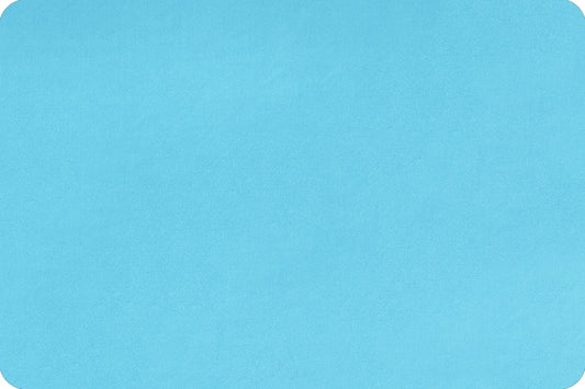 MINKY – 90” Extra Wide  C390 TURQUOISE Smooth Cuddle From Shannon Fabrics