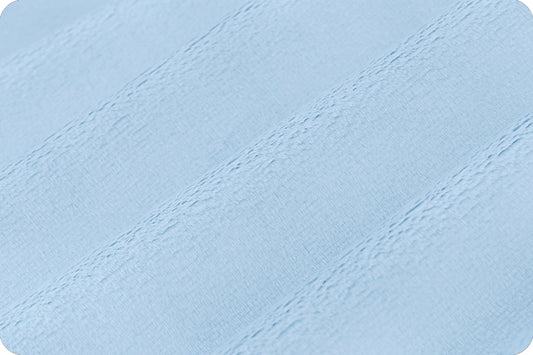Minky - BABY BLUE Solid Cuddle 3 Smooth Minky