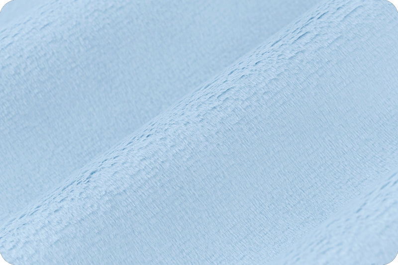 Minky - BABY BLUE Solid Cuddle 3 Smooth Minky