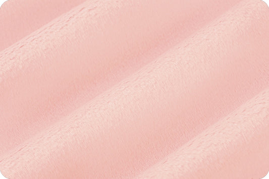 Minky -BABY PINK Solid Cuddle 3 Smooth Minky