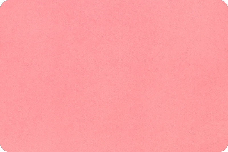 Minky - Bubblegum Solid Cuddle 3 Smooth Minky