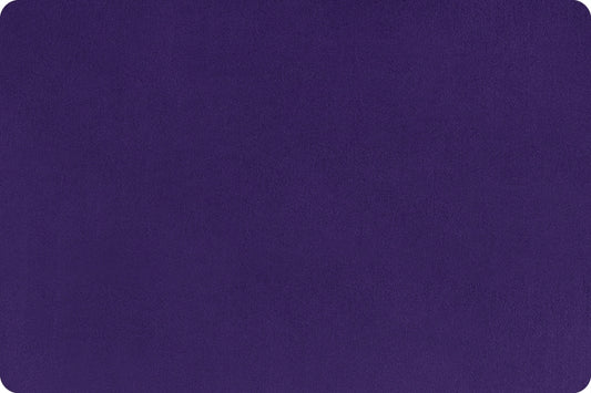 Minky - Eggplant Solid Cuddle 3 Smooth Minky