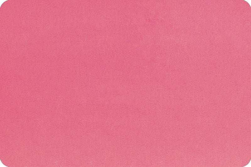 Minky - HOT PINK Solid Cuddle 3 Smooth Minky