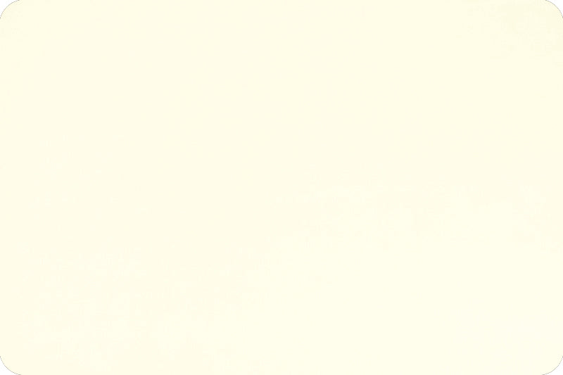 Minky - Ivory Solid Cuddle 3 Smooth Minky