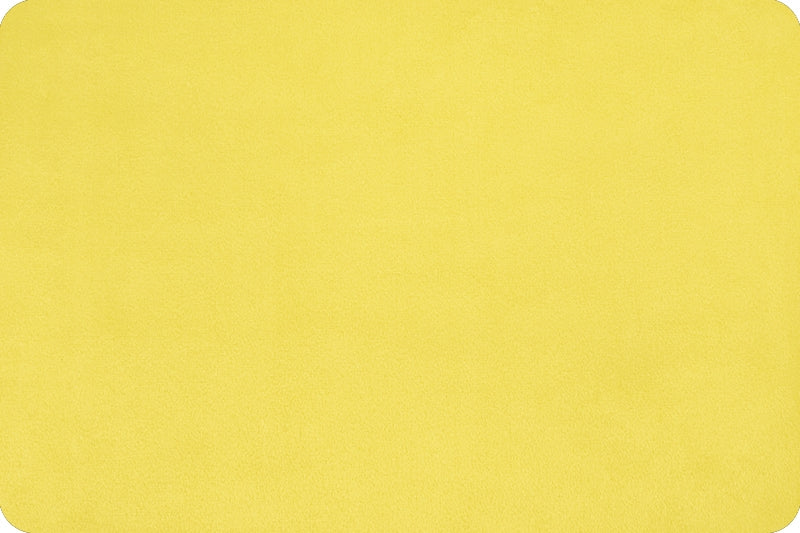 Minky - Lemon Solid Cuddle 3 Smooth Minky