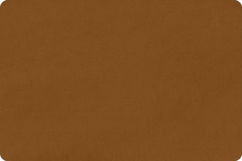 Minky - Mocha Solid Cuddle 3 Smooth Minky