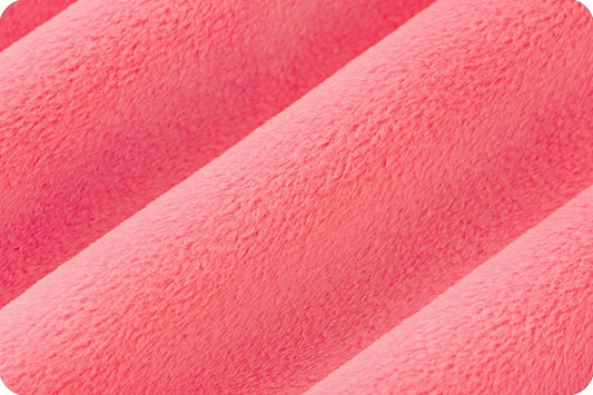 Minky - PARIS PINK Solid Cuddle 3 Smooth Minky