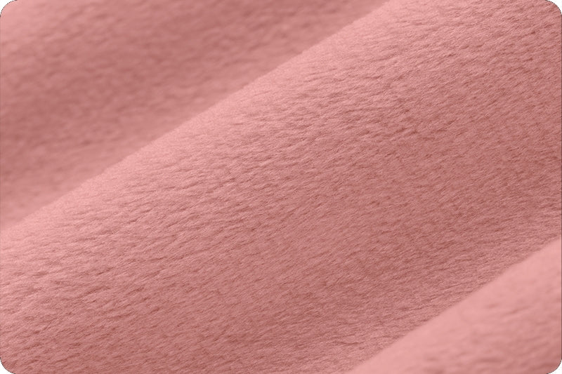 Minky - ROSE QUARTZ Solid Cuddle 3 Smooth Minky