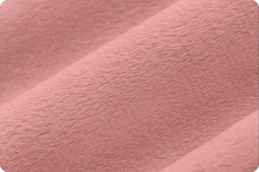 Minky - ROSE QUARTZ Solid Cuddle 3 Smooth Minky