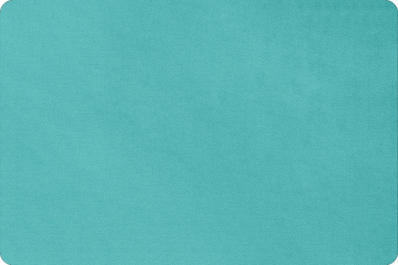 Minky - Teal Solid Cuddle 3 Smooth Minky