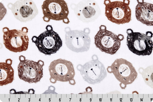 Cloud Cuddle Minky - Cozy Cubs Cloud Cuddle Multi Double Sided Minky From Shannon Fabrics