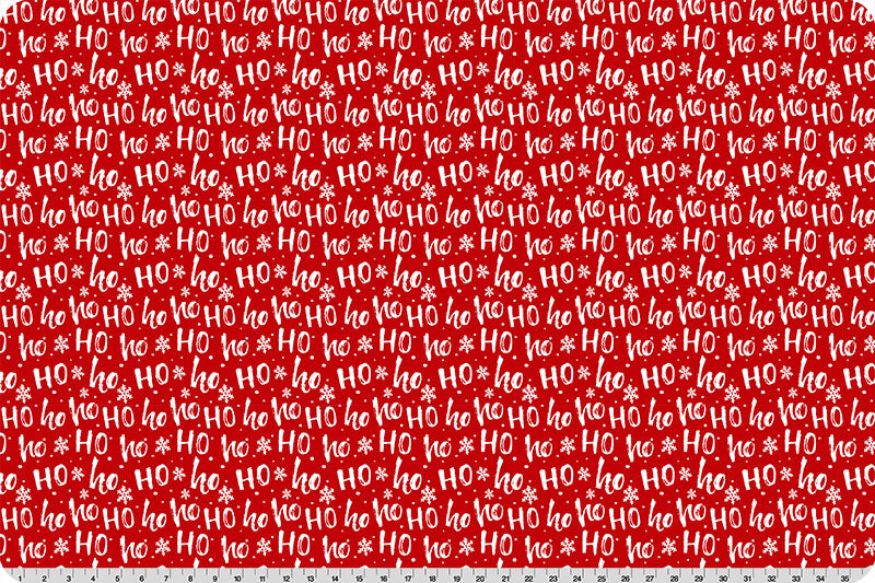 Cloud Cuddle Minky - HO HO HO Cloud Cuddle Double Sided Minky From Shannon Fabrics (Copy) (Copy) (Copy) (Copy)