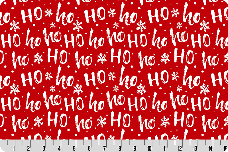 Cloud Cuddle Minky - HO HO HO Cloud Cuddle Double Sided Minky From Shannon Fabrics (Copy) (Copy) (Copy) (Copy)