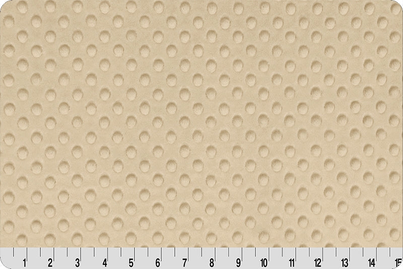 Beige Cuddle Dimple Minky