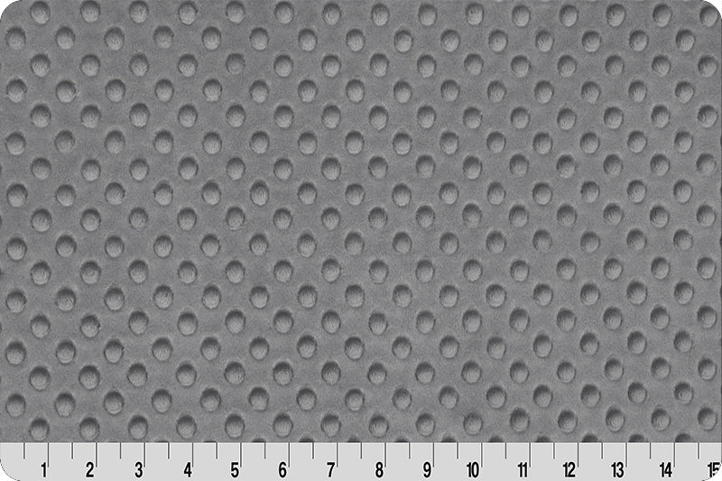 Graphite Cuddle Dimple Minky