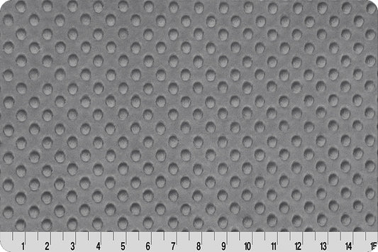 Graphite Cuddle Dimple Minky