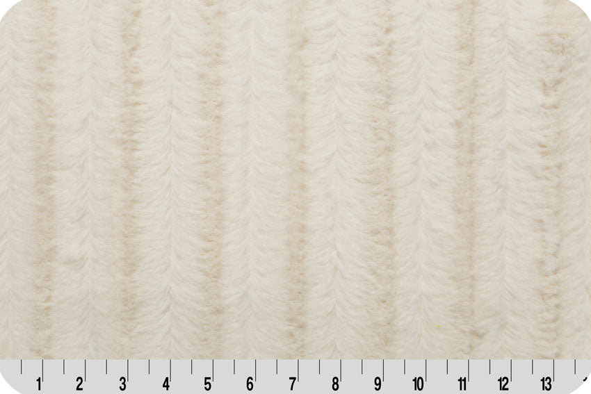 Minky - DISCONTINUED-Luxe Cuddle Chinchilla IVORY From Shannon Fabrics