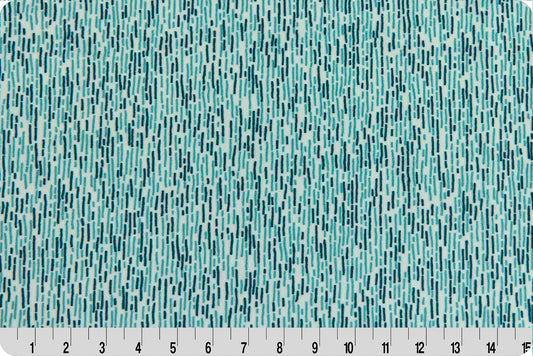 MINKY - 90" Extra Wide  SPEARMINT DASH Cuddle Minky from Shannon Fabrics