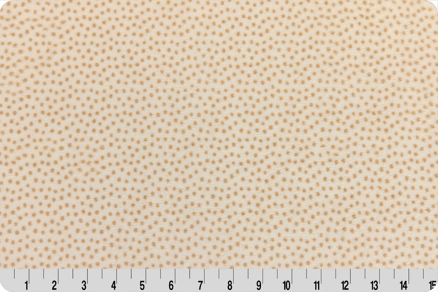 MINKY - 90" Extra Wide SAND DOTTIE Cuddle Minky from Shannon Fabrics