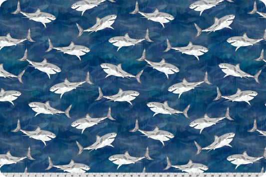 Minky -Deep Dive Digital Cuddle Multi From Shannon Fabrics