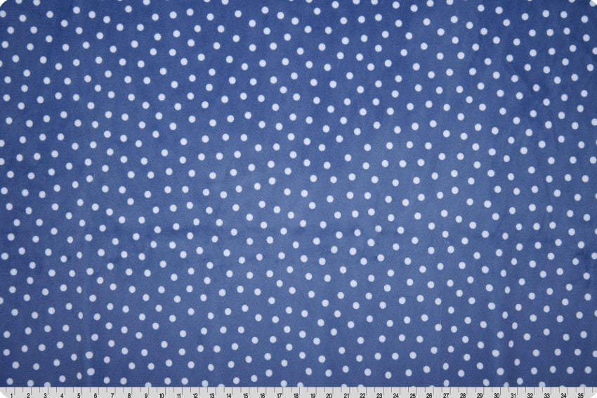 Minky - Dot Digital Cuddle Jeans From Shannon Fabrics