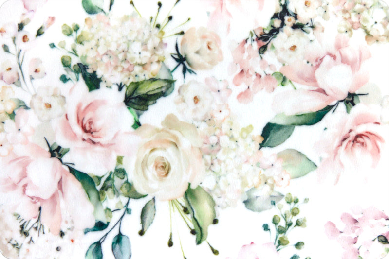 Minky - Something Pink Digital Cuddle Multi From Shannon Fabrics