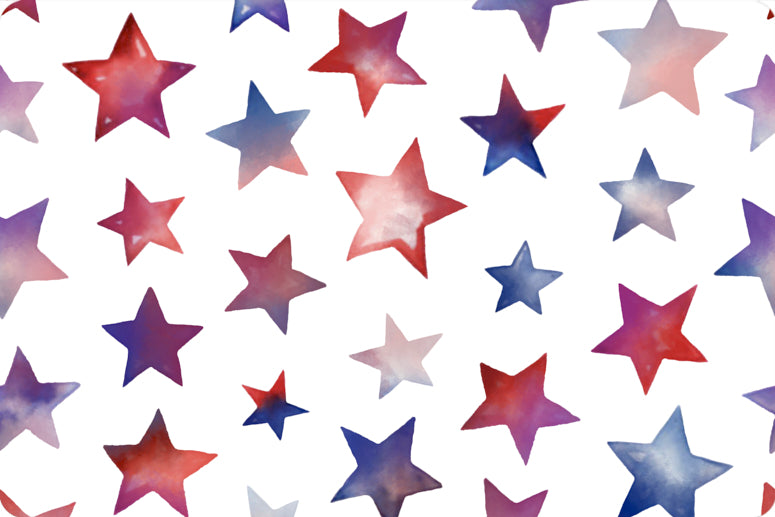 Minky - Star Hues Digital Cuddle Spangled From Shannon Fabrics