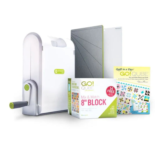 Ready. Set. GO! Ultimate Fabric Cutting System - 8" GO! Qube Block
