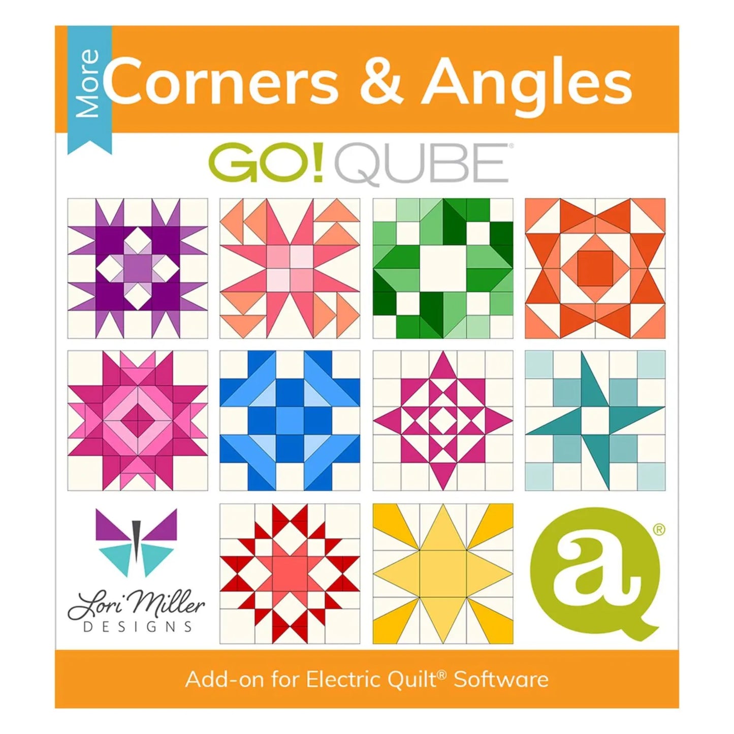 Electric Quilt Add-On for GO! Qube More Corners and Angles