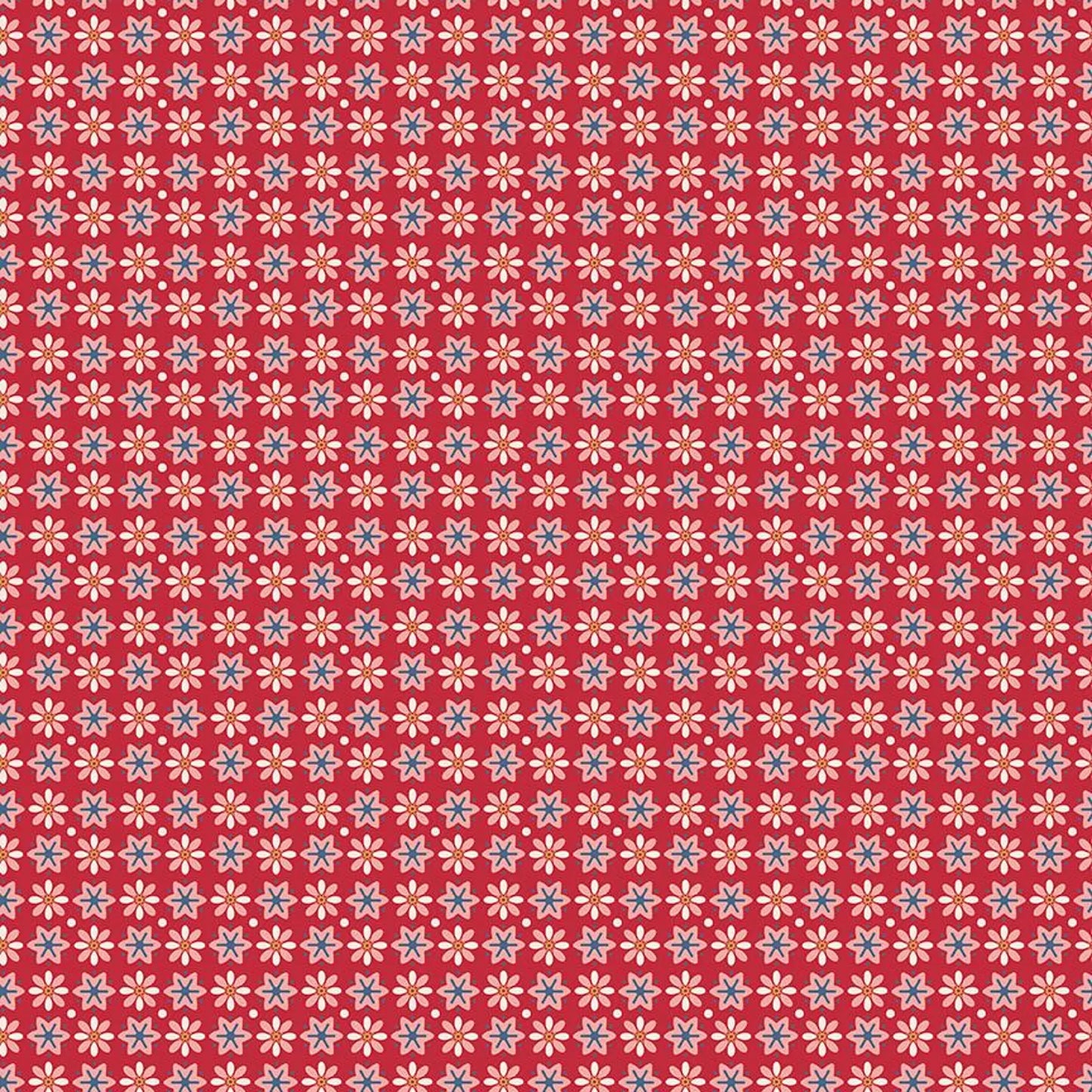 Boston in Berry from the Americana Collection by Lori Holt for Riley Blake Designs