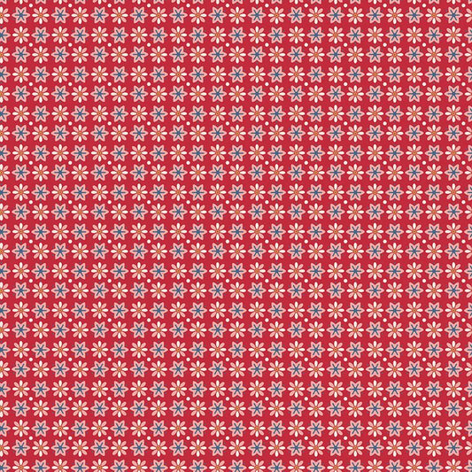 Boston in Berry from the Americana Collection by Lori Holt for Riley Blake Designs