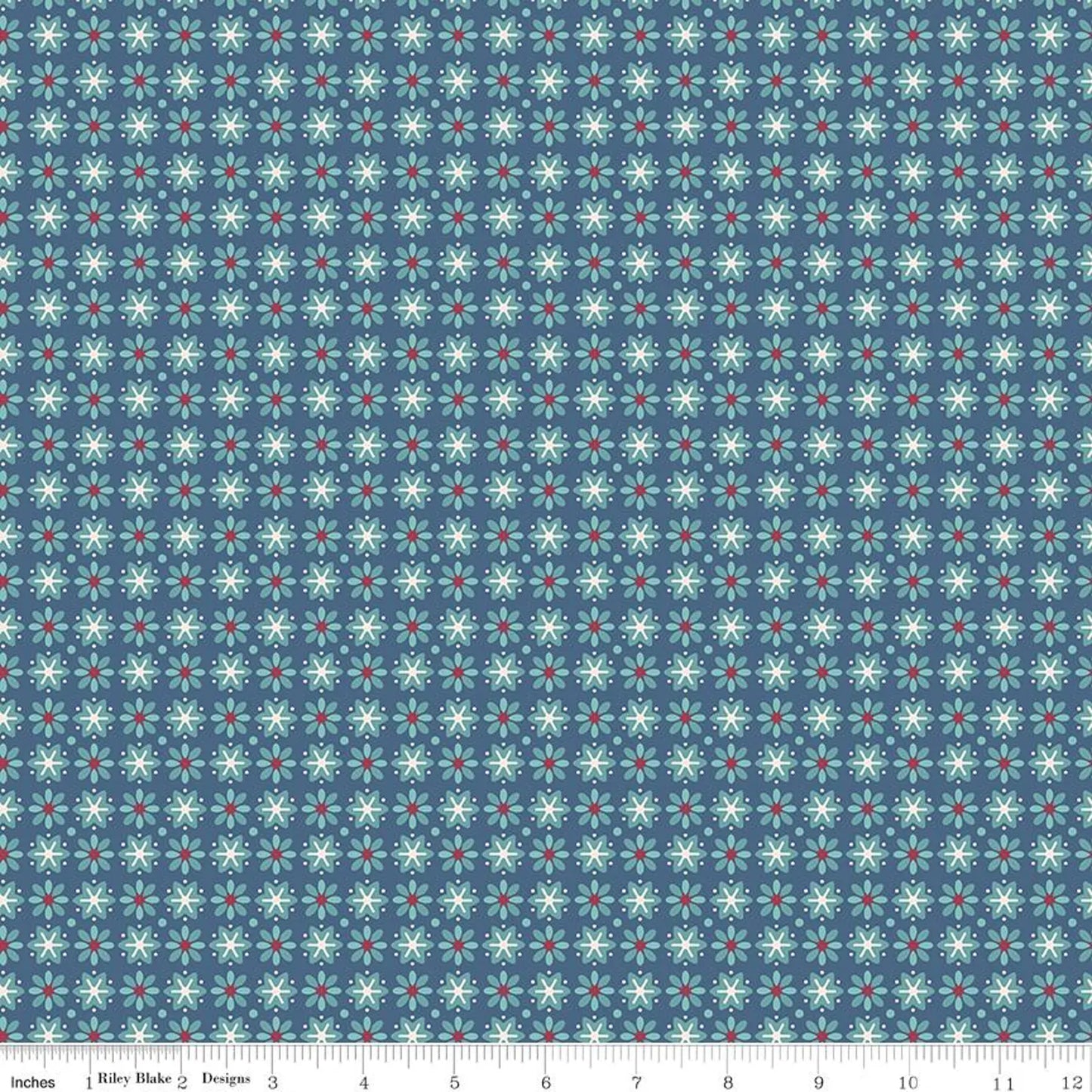 Boston in Denim from the Americana Collection by Lori Holt for Riley Blake Designs