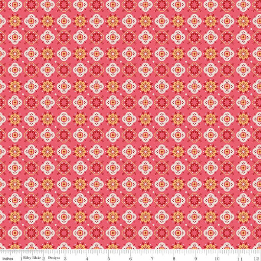 Honor in Tea Rose from the Americana Collection by Lori Holt for Riley Blake Designs