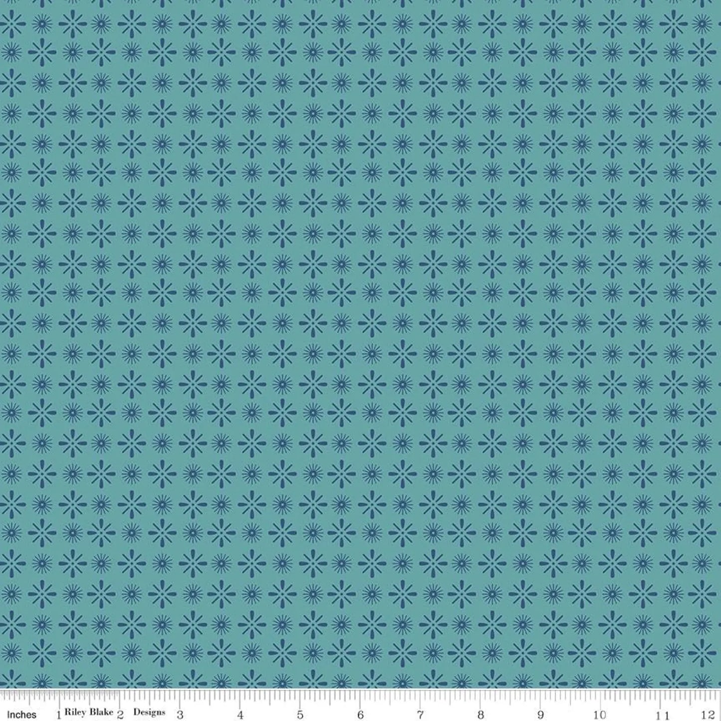 Independence in Raindrop from the Americana Collection by Lori Holt for Riley Blake Designs