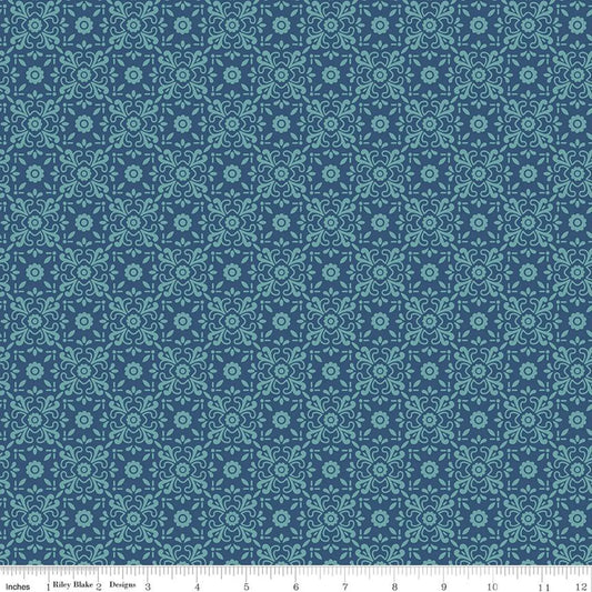 Justice in Dark Denim from the Americana Collection by Lori Holt for Riley Blake Designs